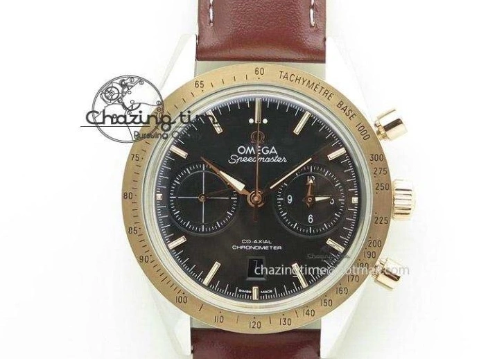 0705 ComfortFit Planet Ocean 45mm GMT DLC JHF Best Edition Black Dial On Rubber Strap A 8194